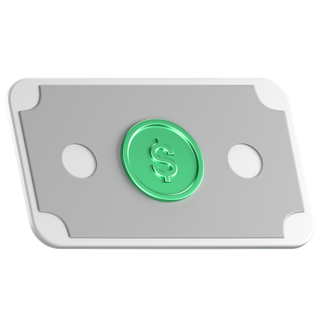 Dollar  3D Icon