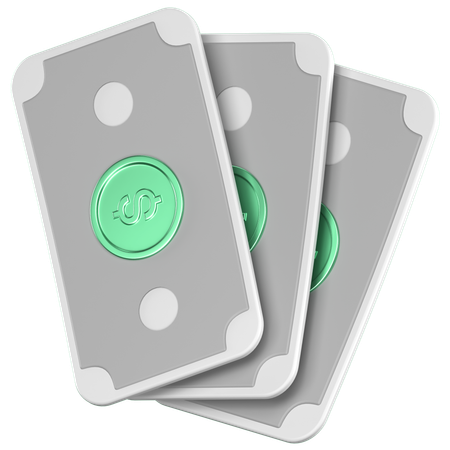 Dollar  3D Icon