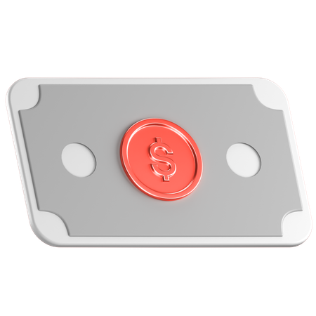 Dollar  3D Icon