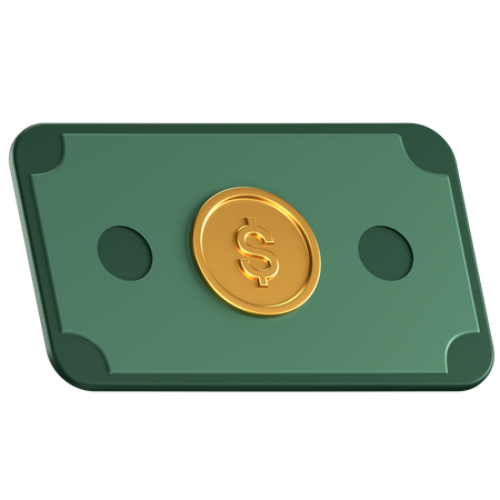 Dollar  3D Icon