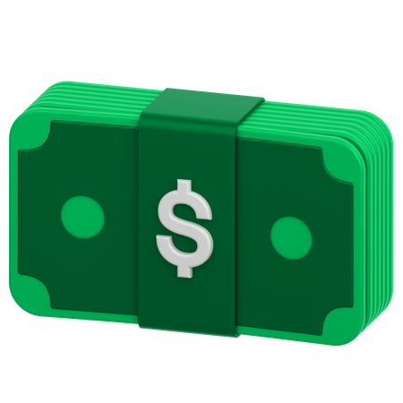 Dollar  3D Icon