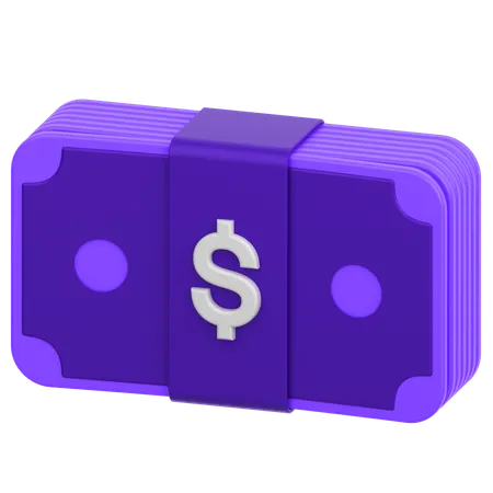 Dollar  3D Icon