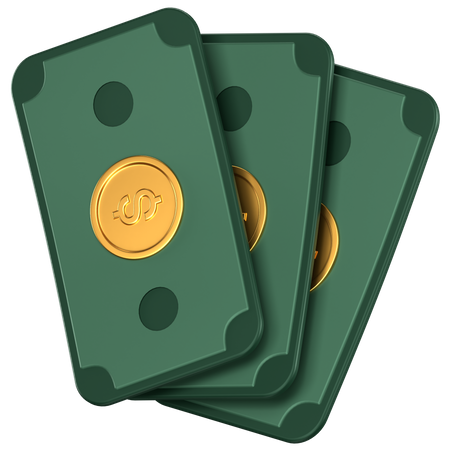 Dollar  3D Icon