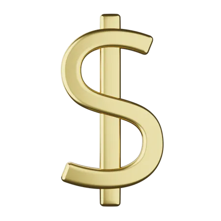 Dollar  3D Icon