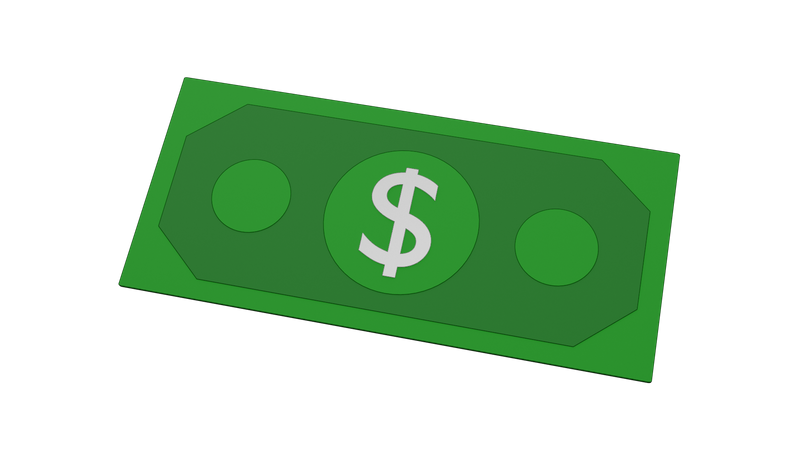 Dollar  3D Icon