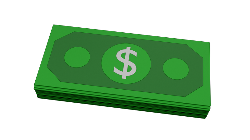 Dollar  3D Icon