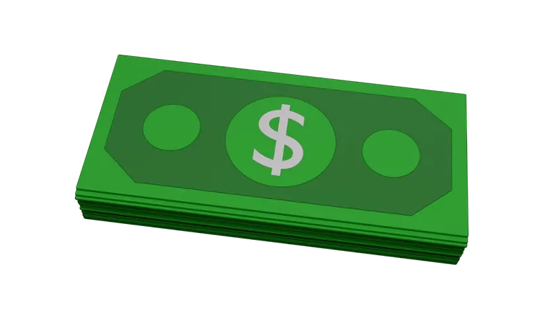 Dollar  3D Icon