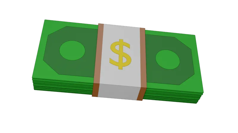 Dollar  3D Icon