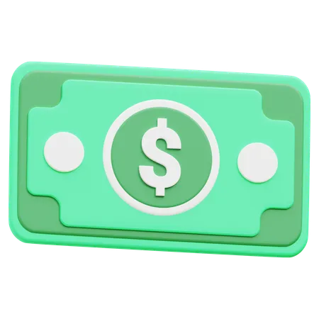 Dollar  3D Icon