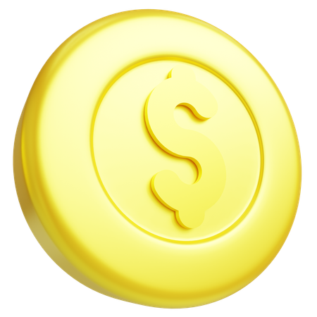 Dollar  3D Icon