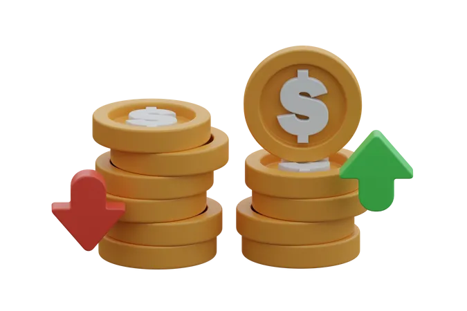 Dollar  3D Icon