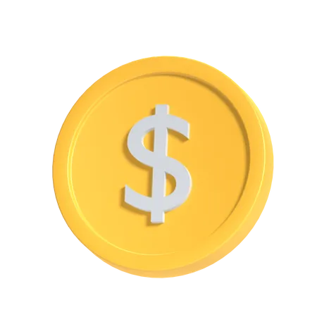 Dollar  3D Icon