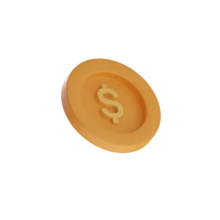 Dollar  3D Icon