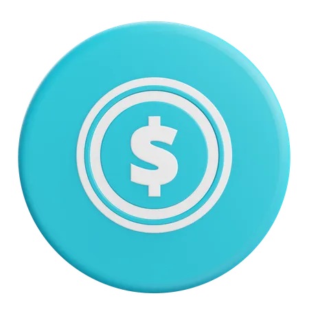 Dollar  3D Icon