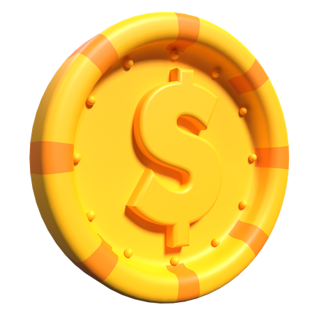 Dollar  3D Icon