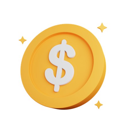 Dollar  3D Icon