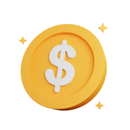 Dollar  3D Icon