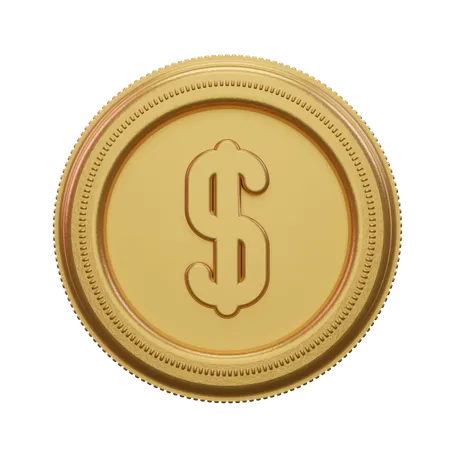 Dollar  3D Icon