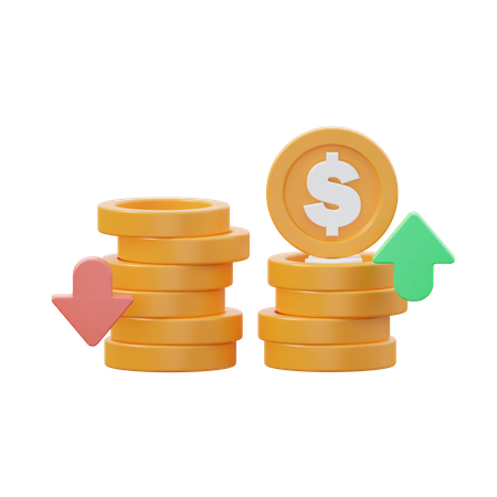 Dollar  3D Icon