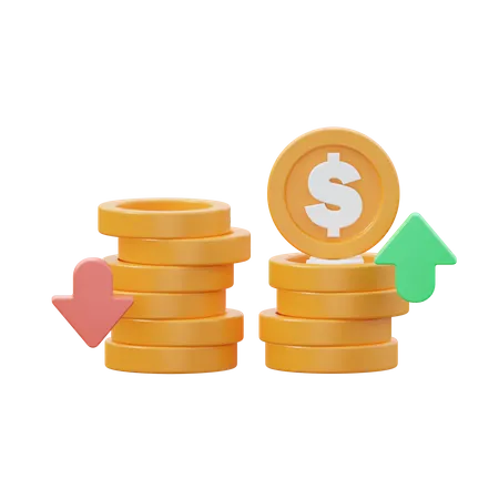 Dollar  3D Icon