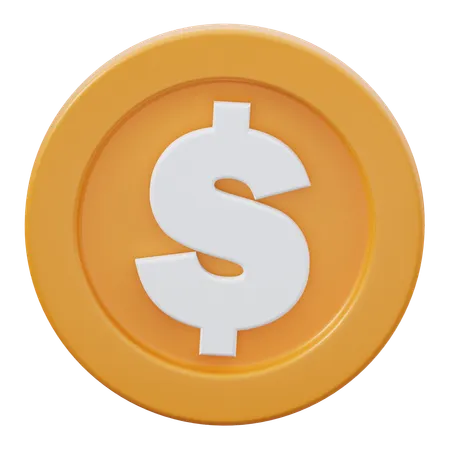 Dollar  3D Icon