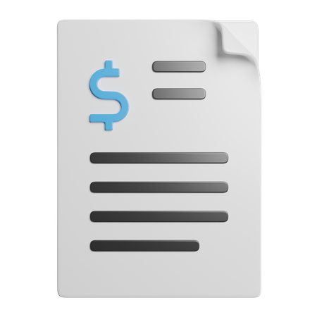 Dollar  3D Icon