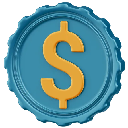 Dollar  3D Icon