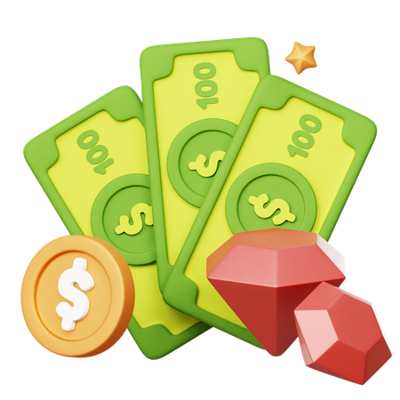 Dollar  3D Icon