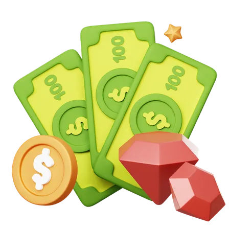 Dollar  3D Icon