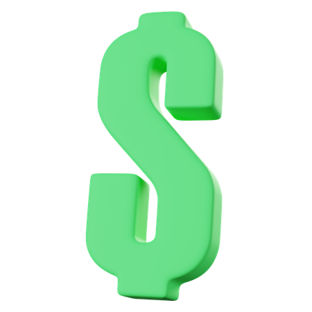 Dollar  3D Icon