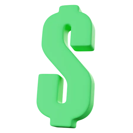 Dollar  3D Icon