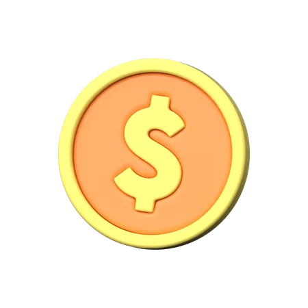 Dollar  3D Icon