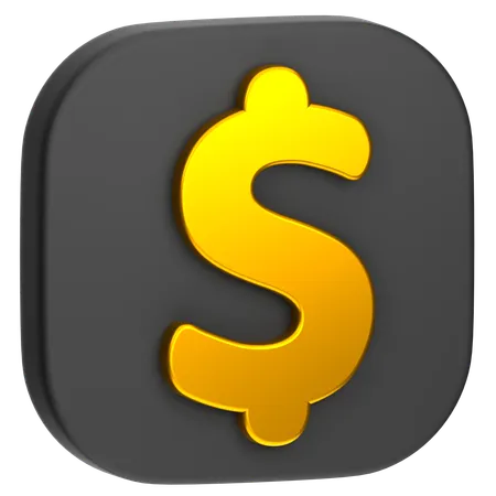 Dollar  3D Icon