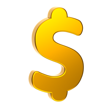 Dollar  3D Icon