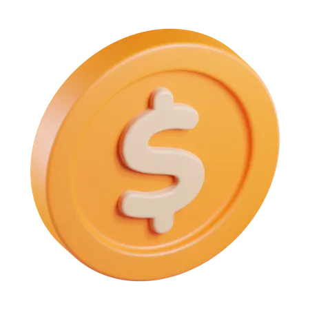 Dollar  3D Icon