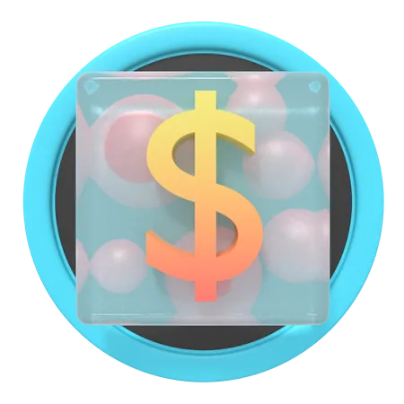 Dollar  3D Icon