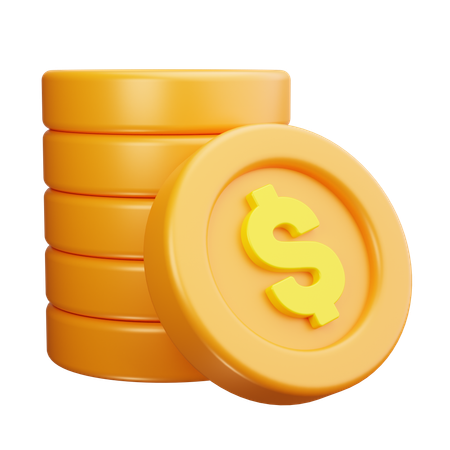 Dollar  3D Icon