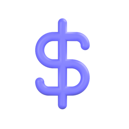 Dollar  3D Icon