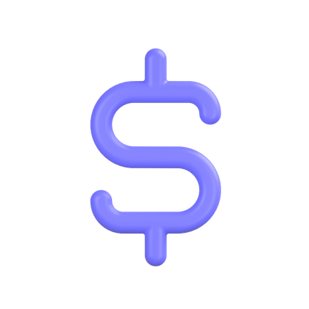 Dollar  3D Icon