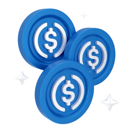 Dollar  3D Icon