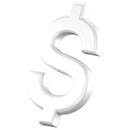 Dollar  3D Icon