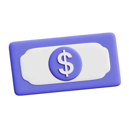 Dollar  3D Icon