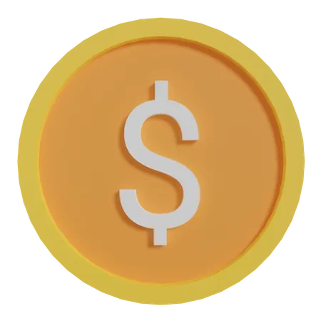 Dollar  3D Icon