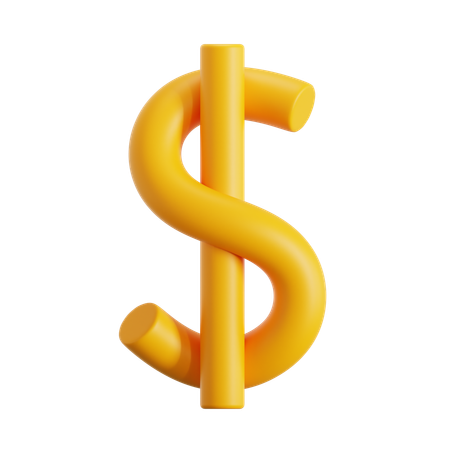 Dollar  3D Icon