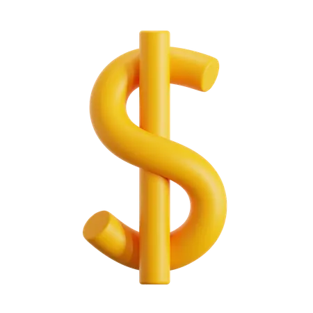 Dollar  3D Icon