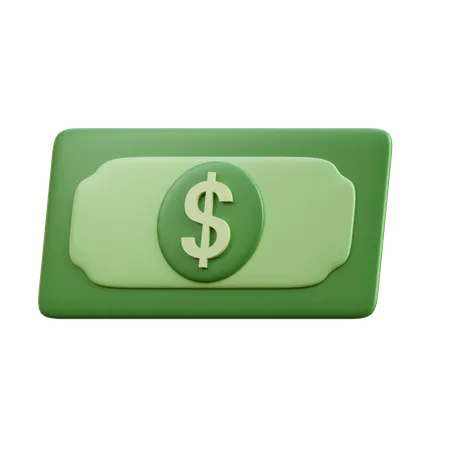 Dollar  3D Icon