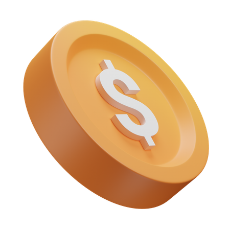 Dollar  3D Icon