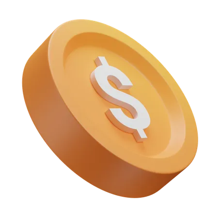 Dollar  3D Icon