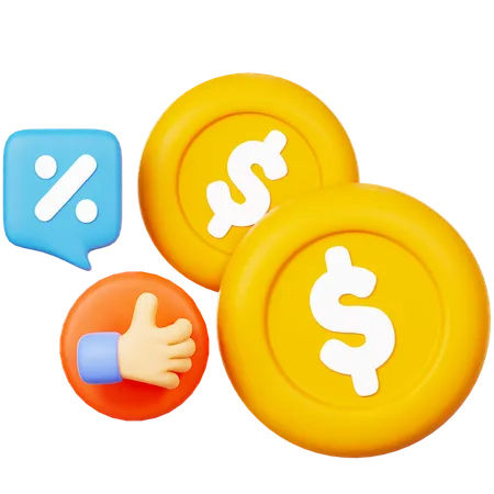 Dollar  3D Icon