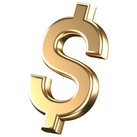 Dollar  3D Icon